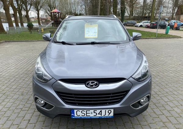 Hyundai ix35 cena 49900 przebieg: 158253, rok produkcji 2014 z Więcbork małe 121